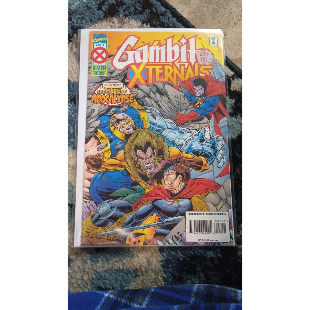 Gambit & the X-Ternals #2 1995 Marvel Comics 8.0 Comic Book G55-30